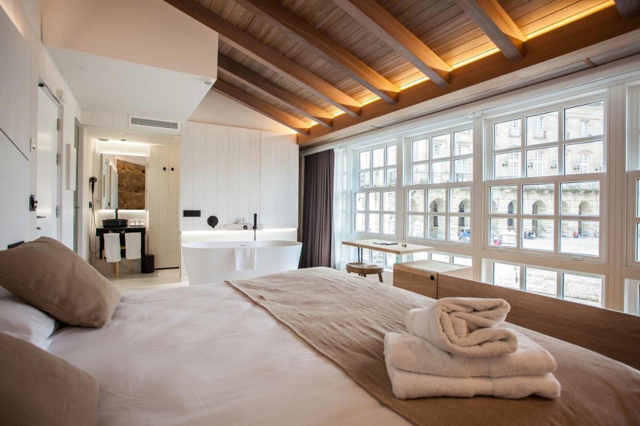 Hotel Plaza Obradoiro By Bossh! Hotels Santiago de Compostela Eksteriør billede
